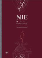 Nie boli. Autor: Kateryna Babkina. SmakLiter.pl Okładka książki Nie boli