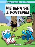 Nie igra się z postępem. Smerfy Komiks. Autor: Peyo. SmakLiter.pl Okładka książki Nie igra się z postępem. Smerfy Komiks