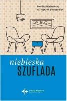 Niebieska szuflada. Autor: MONIKA BIAŁKOWSKA, Seweryniak Henryk. SmakLiter.pl Okładka książki Niebieska szuflada