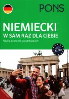 Niemiecki w sam raz dla Ciebie A1/A2 Kurs dla początkujących z nagraniami audio i video PONS W.4. Autor: Opracowanie zbiorowe. SmakLiter.pl Okładka książki Niemiecki w sam raz dla Ciebie A1/A2 Kurs dla początkujących z nagraniami audio i video PONS W.4