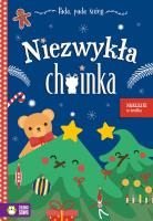 Niezwykła choinka. Pada, pada śnieg. Autor: Dudkowska Rita. SmakLiter.pl Okładka książki Niezwykła choinka. Pada, pada śnieg