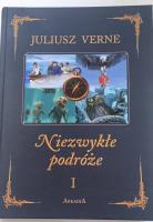 Niezwykłe podróże T.1. Autor: Juliusz Verne. SmakLiter.pl Okładka książki Niezwykłe podróże T.1