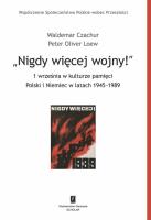 Nigdy więcej wojny!. Autor: Czachur Waldemar, Loew Peter Oliver. SmakLiter.pl Okładka książki Nigdy więcej wojny!