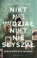 Nikt nie widział, nikt nie słyszał DL. Autor: Warda Małgorzata. SmakLiter.pl Okładka książki Nikt nie widział, nikt nie słyszał DL