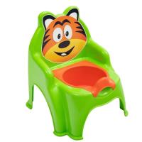 Nocnik dziecięcy Tygrys zielony. Wydawca: Doloni. SmakLiter.pl Opakowanie Nocnik dziecięcy Tygrys zielony