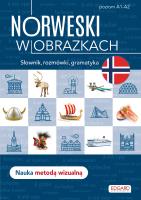 Norweski w obrazkach.. Słownik, rozmówki, gramatyka. W obrazkach. Autor: Karolina Breś. SmakLiter.pl Okładka książki Norweski w obrazkach.. Słownik, rozmówki, gramatyka. W obrazkach