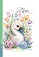 Opakowanie Notatnik 105x165/48K kratka łabędź