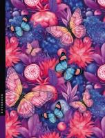 Opakowanie Notatnik 128x165/48K linia motyle FRESH