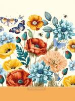 Opakowanie Notatnik 145x197/48K kratka motyle FRESH