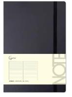 Opakowanie Notatnik A5 96 stron na gumkę czarny