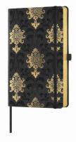 Opakowanie Notatnik Castelli Baroque Gold 25x19 linia