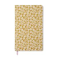 Opakowanie Notatnik Journal 128K linia Ochre Groovy Floral