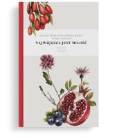 Notatnik Lux - Tak więc trwają - Granat. Wydawca: Szaron. SmakLiter.pl Opakowanie Notatnik Lux - Tak więc trwają - Granat