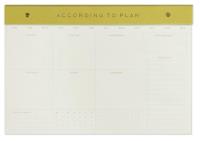 Opakowanie Notatnik na biurko According To Plan