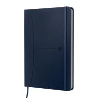 Opakowanie NOTATNIK OXFORD SIGNATURE A5 80K KRATKA Z TAGAMI NIEBIESKI