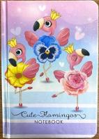 Opakowanie Notatnik ozdobny 115x150/64K gładki TW Flamingi