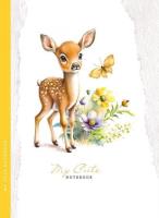 Opakowanie Notatnik ozdobny 143x200/48K kratka TW Sarna żółta