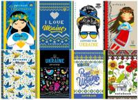 Opakowanie Notatnik ozdobny A6/64K kr. TW Wspieramy Ukrainę