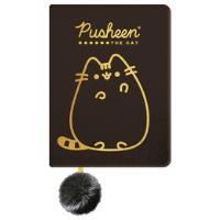 Opakowanie Notatnik pluszowy A5/96K gold Pusheen