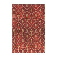 Opakowanie Notatnik w linie Paperblanks Red Velvet Mini Flexi