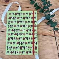 Opakowanie Notatnik z gumką A5 LCN17 Krowy