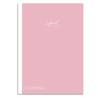 Opakowanie Notatnik z naklejkami B5 linia 7mm różowy