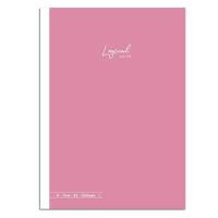 Opakowanie Notatnik z naklejkami B5 linia 7mm różowy