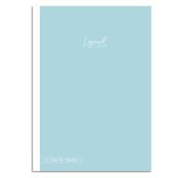 Opakowanie Notatnik z naklejkami B5 linia 7mm zielonkawy