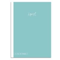 Opakowanie Notatnik z naklejkami B5 linia 7mm zielonkawy