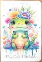 Opakowanie Notatnik140x95/64K kratka Krokodyl FRESH