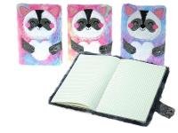 Notes A5/40K z okładką pluszową MIX. Wydawca: ADAR. SmakLiter.pl Opakowanie Notes A5/40K z okładką pluszową MIX