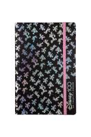 Opakowanie Notes A5 80 k. linia z gumką Disney 100  wzór 3