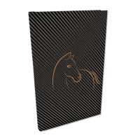 Opakowanie Notes A5 kratka Soft Touch Koń black