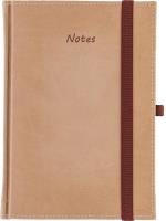 Opakowanie Notes A5 kratka Vivella z gumką beżowy