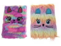 Notes A5 pluszowy kotek MIX. Wydawca: ADAR. SmakLiter.pl Opakowanie Notes A5 pluszowy kotek MIX