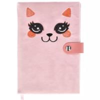 Opakowanie Notes A5 pluszowy zamykany Cat