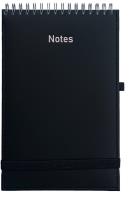 Opakowanie Notes A5 Vivella na spirali z gumką czarny