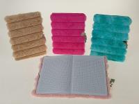 Opakowanie Notes A5 w okładce pluszowej MIX