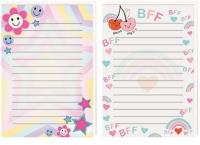 Opakowanie Notes A6/80K z poddrukiem Dziewczynka (10szt)