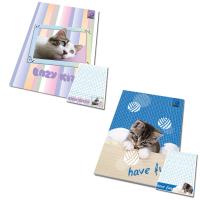Notes A6 kratka z poddrukiem Best Friend Koty 10 szt.mix. Wydawca: EV-Corp. SmakLiter.pl Opakowanie Notes A6 kratka z poddrukiem Best Friend Koty 10 szt.mix
