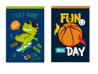 Opakowanie Notes A7/30K z poddrukiem Chłopiec (16szt)