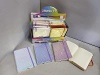 Notes B6 z gumką MIX. Wydawca: ADAR. SmakLiter.pl Opakowanie Notes B6 z gumką MIX