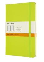 Notes Classic L 13x21 linia 240str TW lemon green. Wydawca: Moleskine. SmakLiter.pl Opakowanie Notes Classic L 13x21 linia 240str TW lemon green