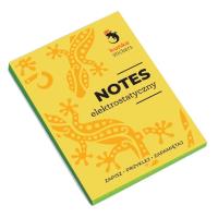 Opakowanie Notes elektrostatyczny zielony 100 karteczek