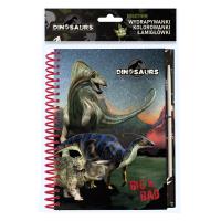 Opakowanie Notes kreatywny z wydrapywankami Dinozaur 17