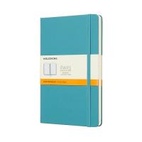 Opakowanie Notes Moleskine classic L (13x21 cm) w linie reef blue