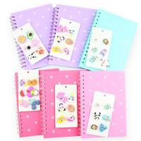 Opakowanie Notes na spirali z przypinkami MIX