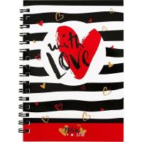 Opakowanie Notes na sprężynie With Love