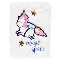 Opakowanie Notes pluszowy Unicorn Space