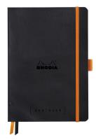 Opakowanie Notes Rhodia Rhodiarama Goalbook black  A5 - kropki - Softcover